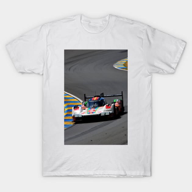 Porsche 963 no5 24 Hours of Le Mans 2023 T-Shirt by AndyEvansPhotos